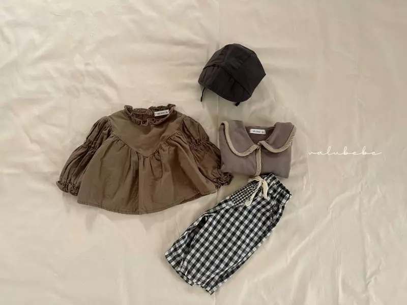 Valu Bebe - Korean Baby Fashion - #babylifestyle - V Frill Blouse - 12