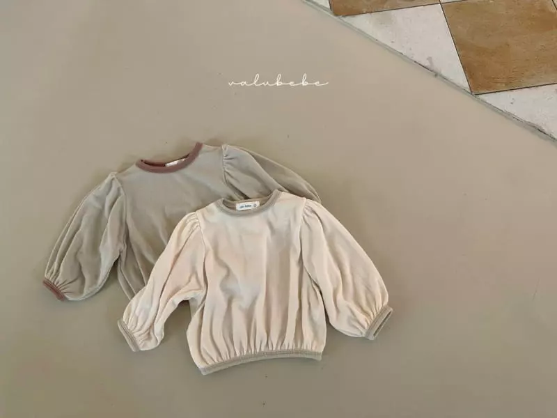 Valu Bebe - Korean Baby Fashion - #babyoninstagram - Shirring Rib Tee - 9