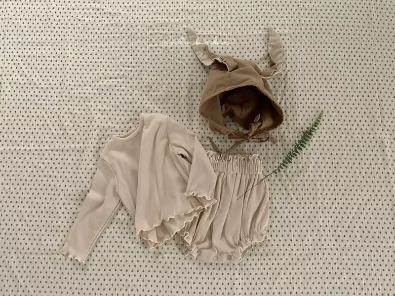 Valu Bebe - Korean Baby Fashion - #babyoninstagram - Frill Rib Bloomer - 2
