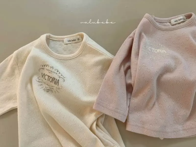 Valu Bebe - Korean Baby Fashion - #babyoninstagram - Heart Jacquard Tee - 7