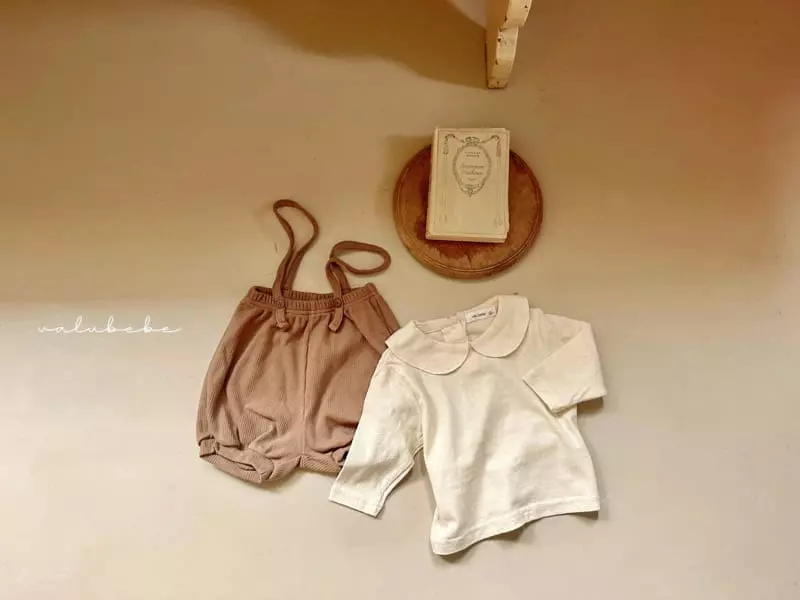 Valu Bebe - Korean Baby Fashion - #babyootd - Circle Collar Tee - 12