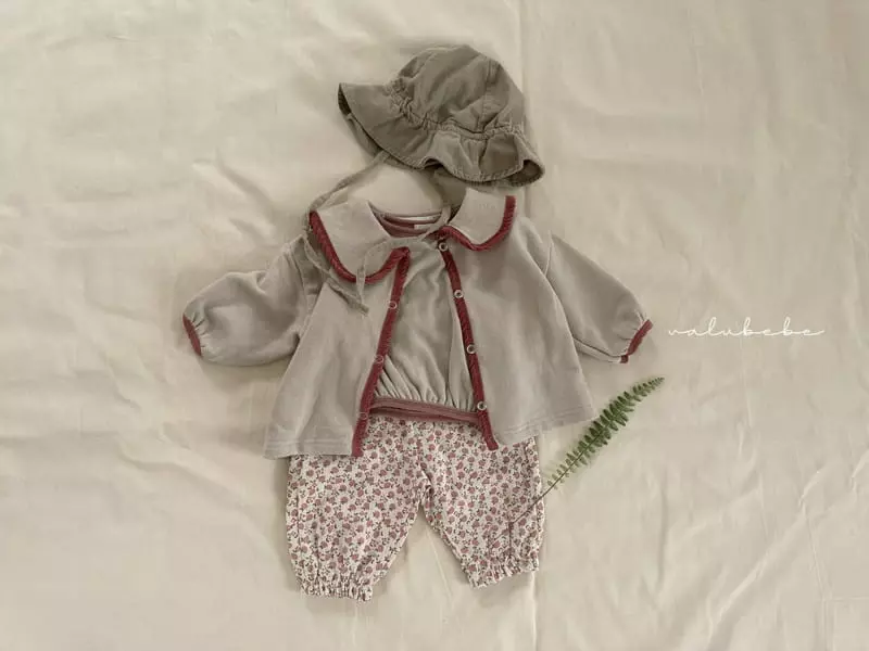 Valu Bebe - Korean Baby Fashion - #babyootd - Shirring Rib Tee - 10