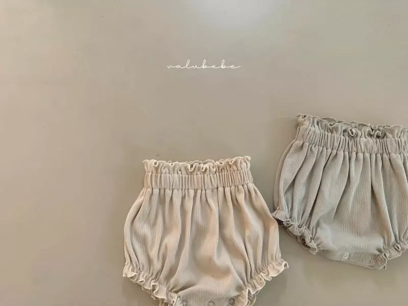 Valu Bebe - Korean Baby Fashion - #babyootd - Frill Rib Bloomer - 3