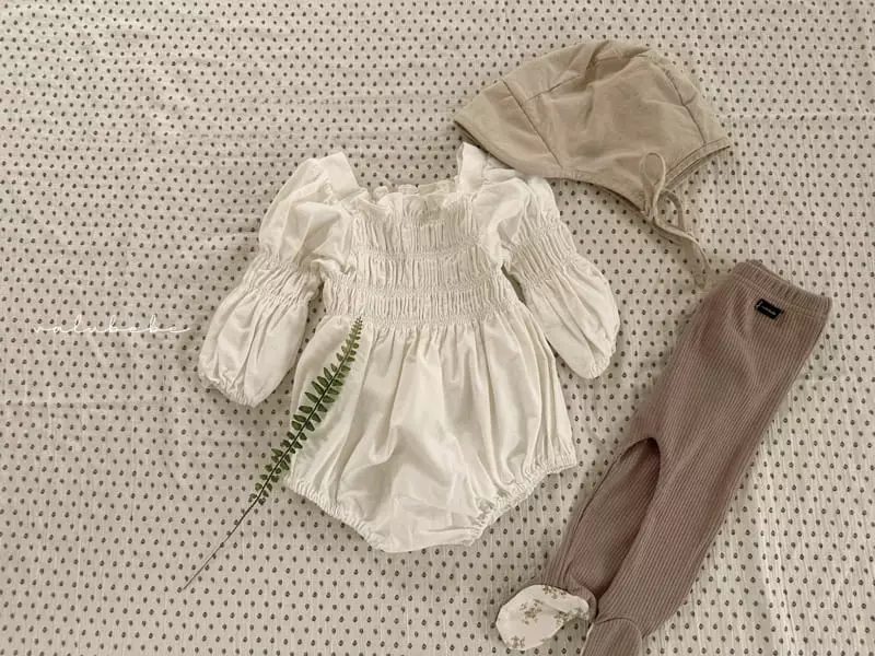 Valu Bebe - Korean Baby Fashion - #babyootd - Flower Leggings - 2