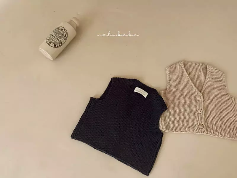 Valu Bebe - Korean Baby Fashion - #babyoutfit - Coze Knit Vest