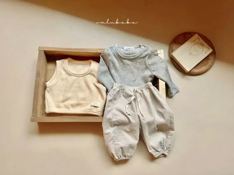 Valu Bebe - Korean Baby Fashion - #babyoutfit - Critikc Rib Tee - 10