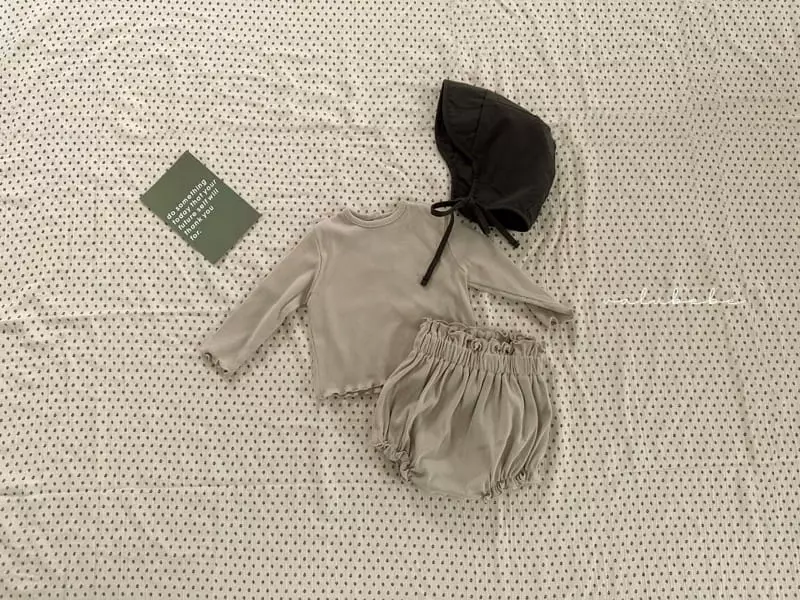 Valu Bebe - Korean Baby Fashion - #babyoutfit - Frill Rib Bloomer - 5