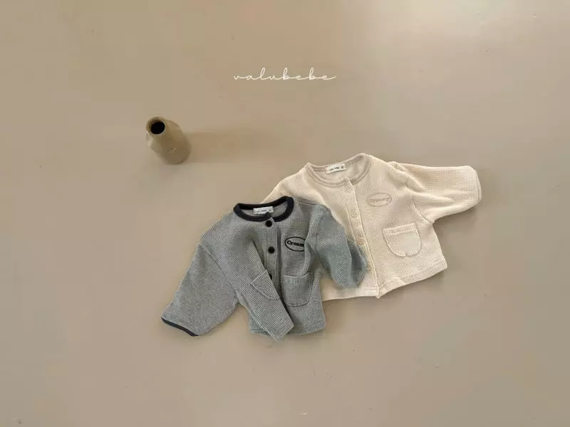 Valu Bebe - Korean Baby Fashion - #babyoutfit - Creamy Cardigan - 6