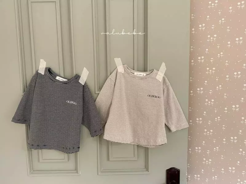 Valu Bebe - Korean Baby Fashion - #babywear - Strips Tee - 3