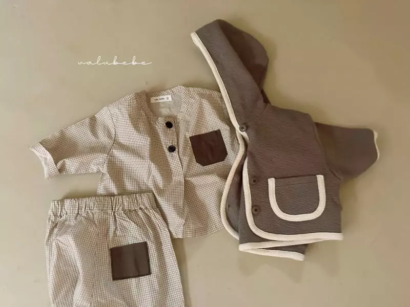 Valu Bebe - Korean Baby Fashion - #babywear - Point Check Shirt - 9