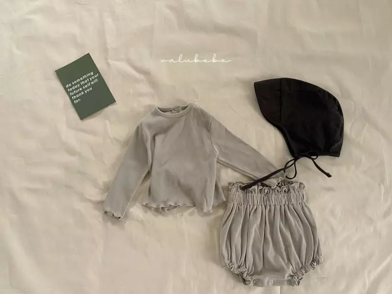 Valu Bebe - Korean Baby Fashion - #babywear - Frill Rib Bloomer - 6