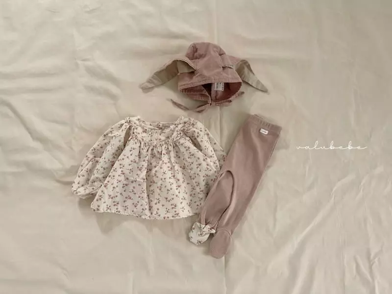 Valu Bebe - Korean Baby Fashion - #babywear - Flower Leggings - 5