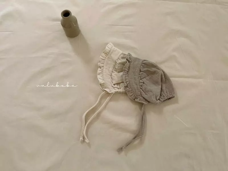 Valu Bebe - Korean Baby Fashion - #babywear - Frill Bonnet