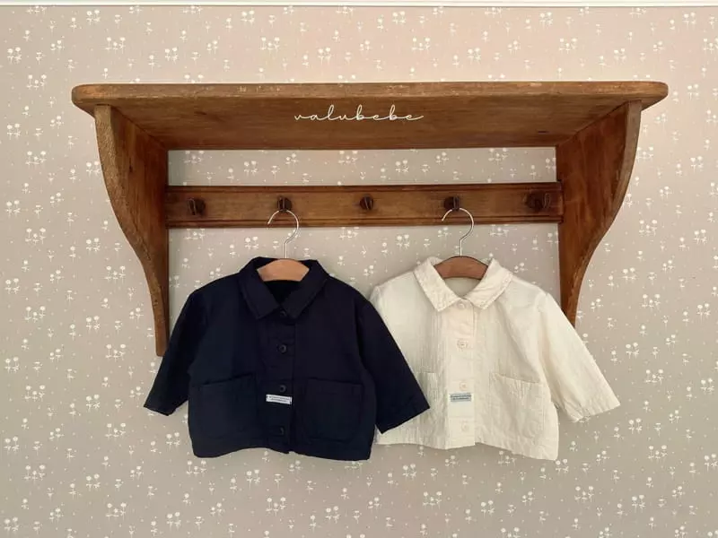 Valu Bebe - Korean Baby Fashion - #babywear - Collar Jacket - 4