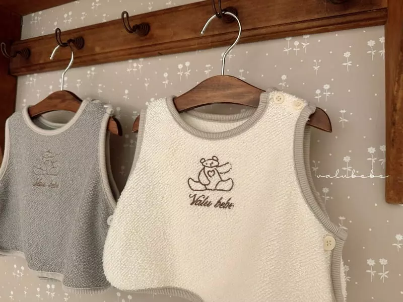 Valu Bebe - Korean Baby Fashion - #babywear - Terry Bib - 4