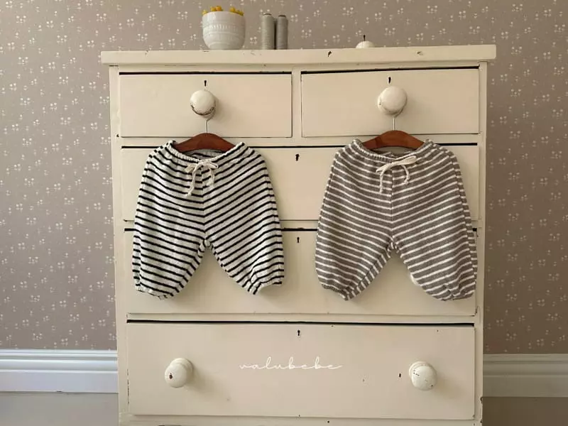 Valu Bebe - Korean Baby Fashion - #onlinebabyshop - Bumbuk Stripes Pants - 8