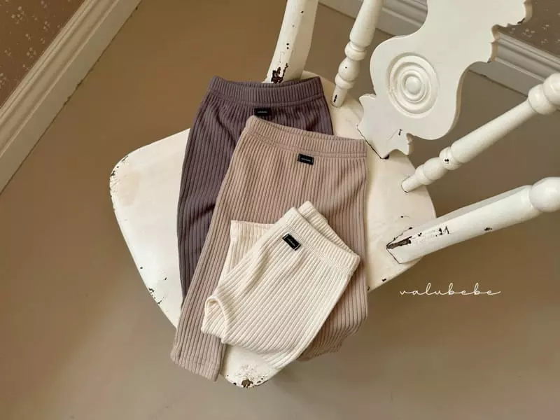 Valu Bebe - Korean Baby Fashion - #onlinebabyshop - Basic Marlang Leggings - 6