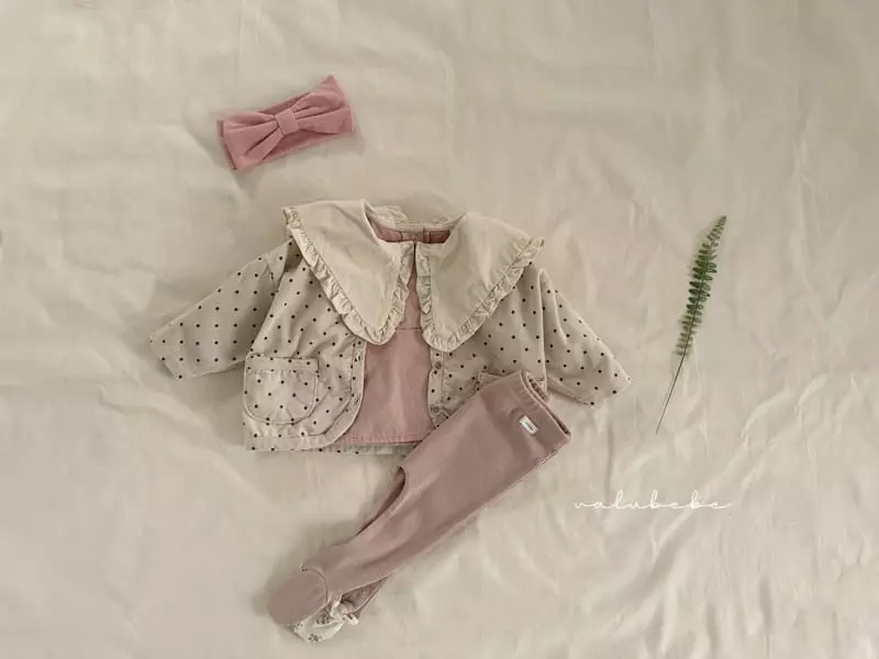 Valu Bebe - Korean Baby Fashion - #onlinebabyshop - Bell Collar Blouse - 5