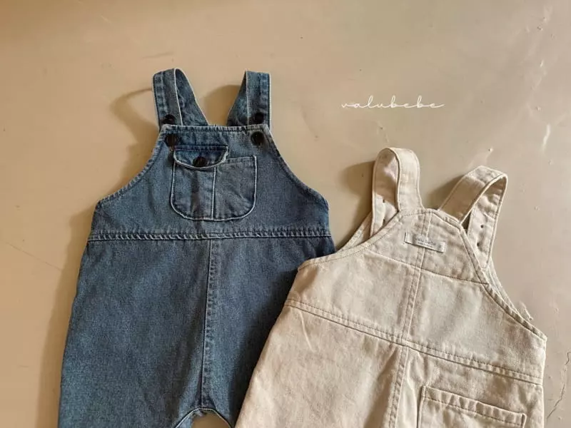 Valu Bebe - Korean Baby Fashion - #onlinebabyshop - Overalls Denm Bodysuit - 9