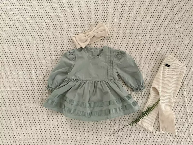 Valu Bebe - Korean Baby Fashion - #smilingbaby - Pintuck One-piece Bodysuit