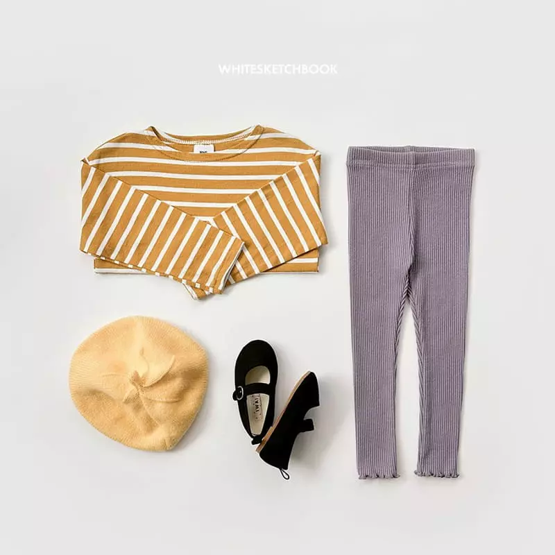 Whitesketchbook - Korean Children Fashion - #childofig - New Terry Leggings - 6