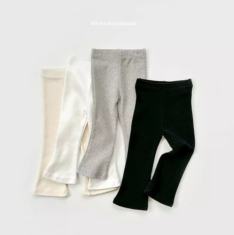 Whitesketchbook - Korean Children Fashion - #childofig - Bootscut Leggings - 3