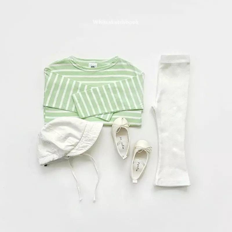 Whitesketchbook - Korean Children Fashion - #childofig - Bootscut Leggings - 4