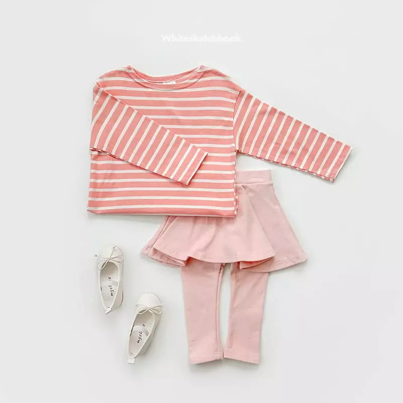 Whitesketchbook - Korean Children Fashion - #childrensboutique - Spring Skirt Leggings - 3