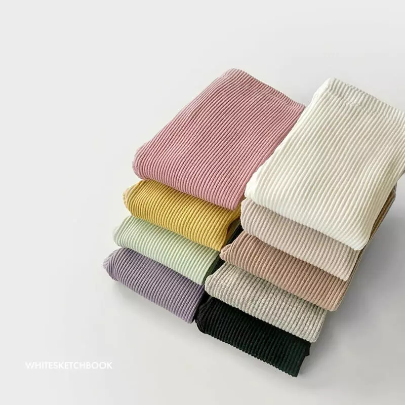 Whitesketchbook - Korean Children Fashion - #childrensboutique - Rib Leggings