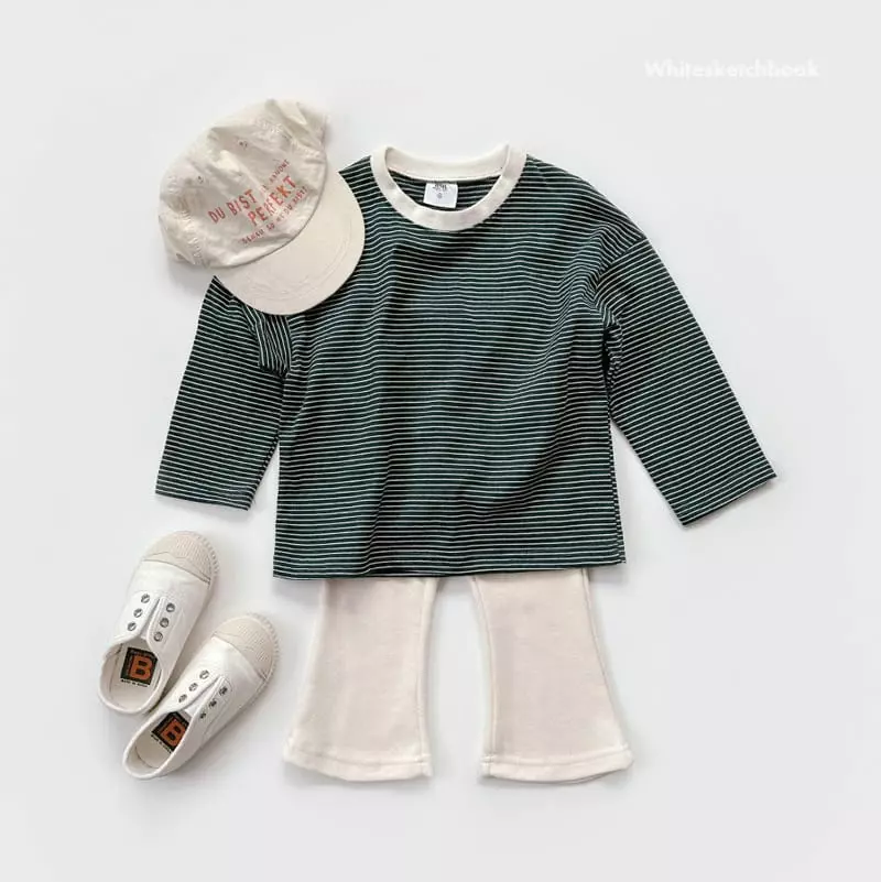 Whitesketchbook - Korean Children Fashion - #designkidswear - Bootscut Leggings - 5