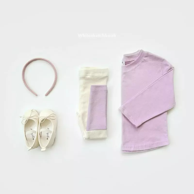 Whitesketchbook - Korean Children Fashion - #discoveringself - Peach Leggings - 7