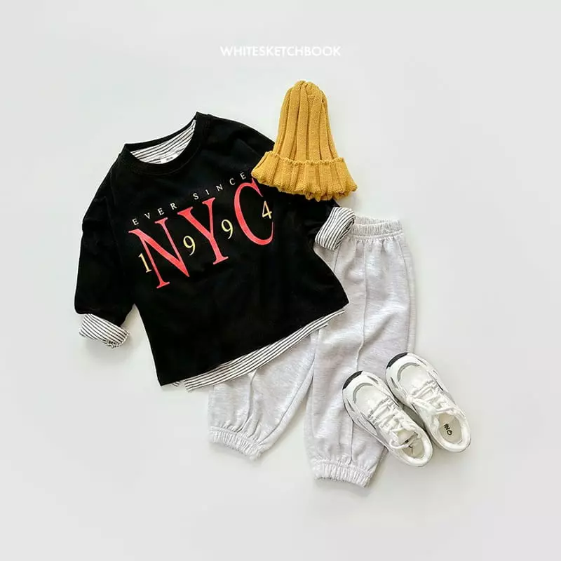Whitesketchbook - Korean Children Fashion - #discoveringself - NYC Tee - 5