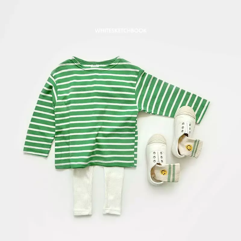 Whitesketchbook - Korean Children Fashion - #magicofchildhood - Rib Leggings - 10