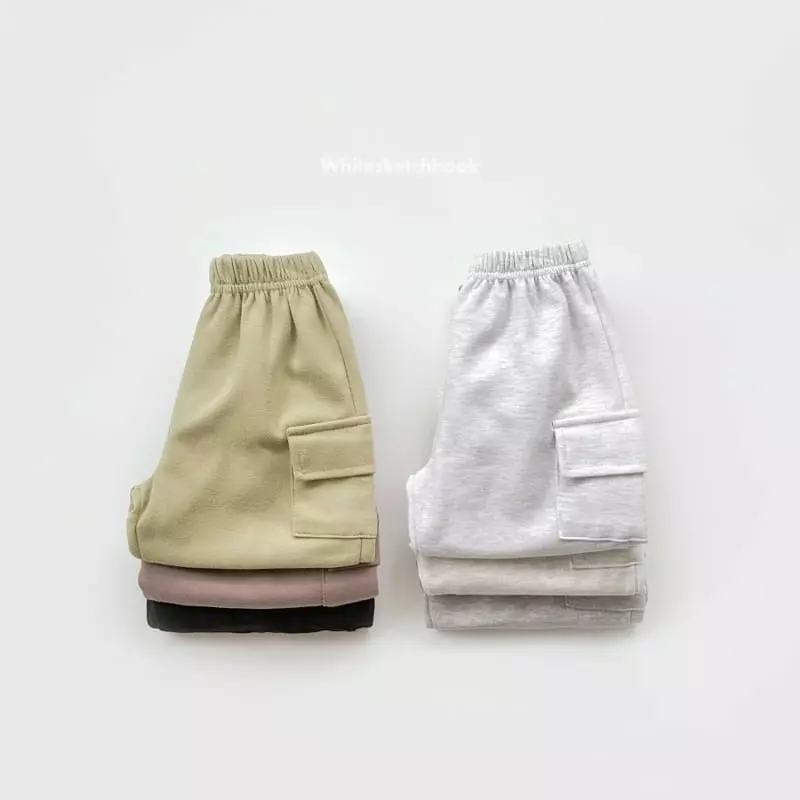 Whitesketchbook - Korean Children Fashion - #magicofchildhood - Cargo Pants - 3