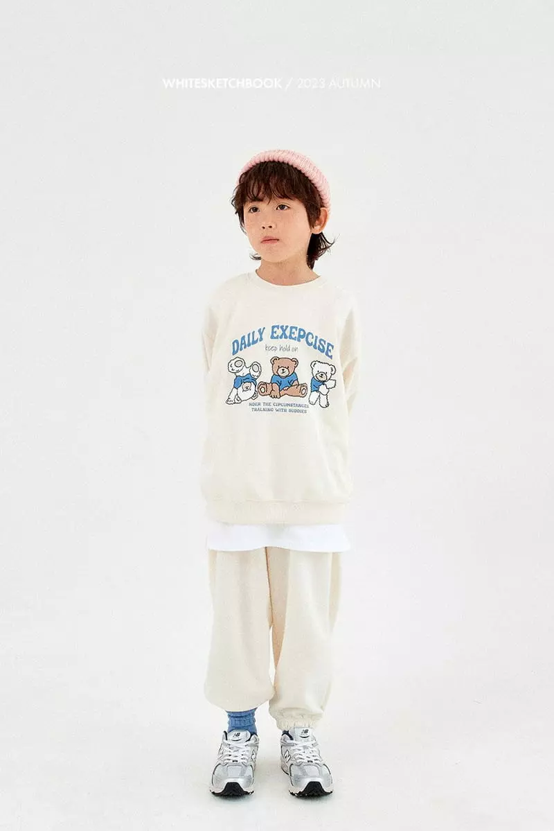Whitesketchbook - Korean Children Fashion - #prettylittlegirls - Bear Three Set - 8