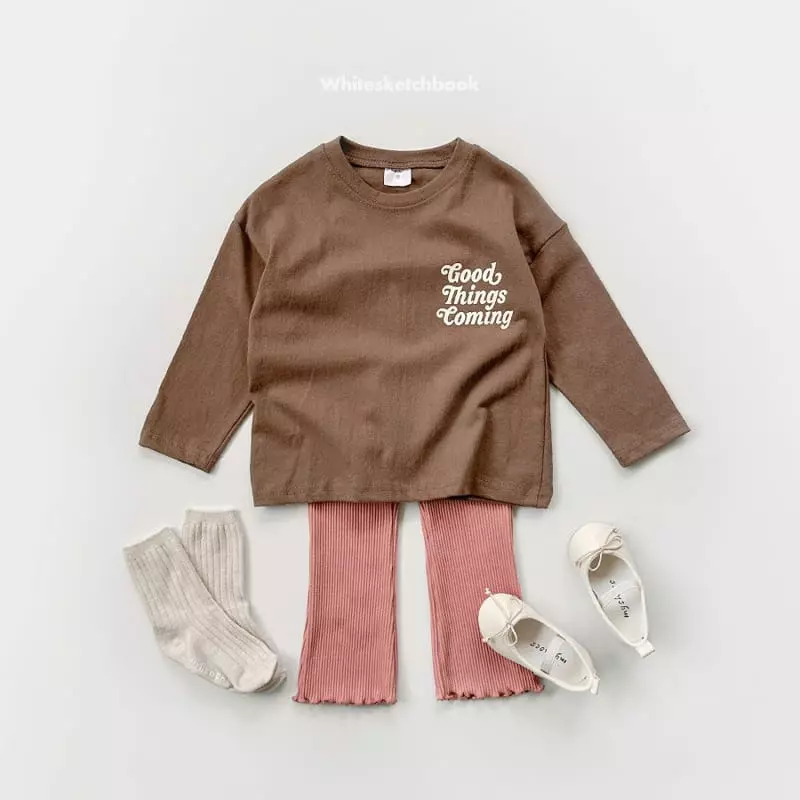 Whitesketchbook - Korean Children Fashion - #toddlerclothing - Terry Leggings - 4