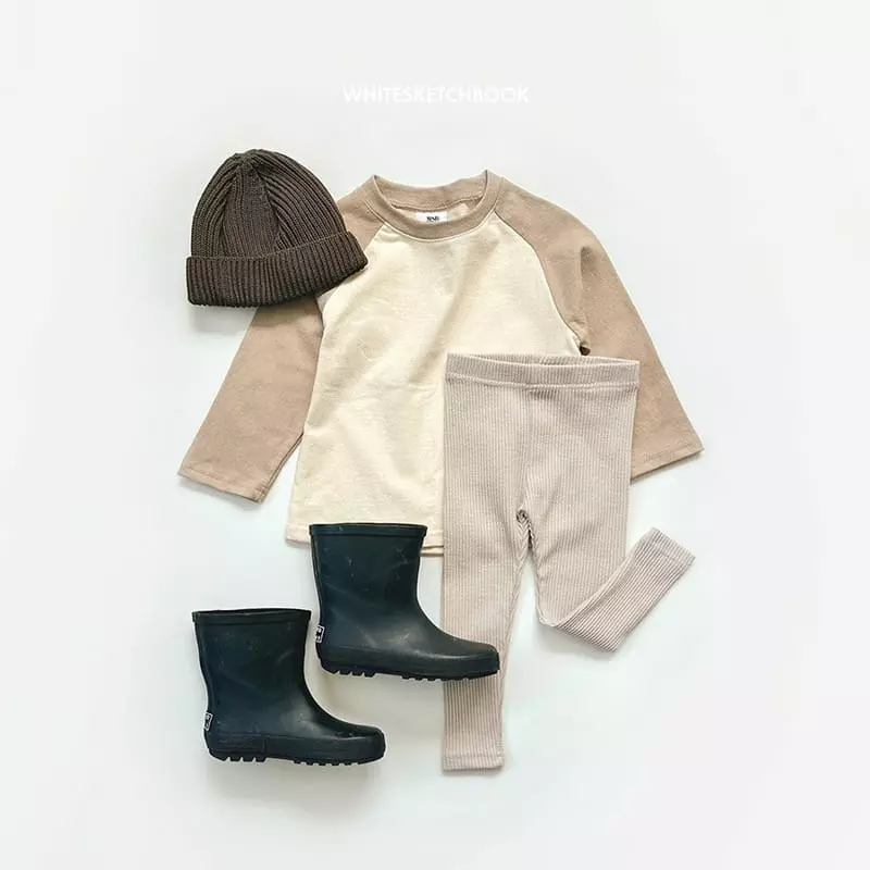 Whitesketchbook - Korean Children Fashion - #stylishchildhood - Raglan Tee - 8