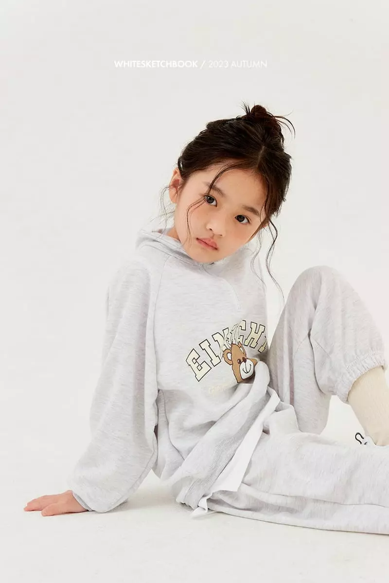 Whitesketchbook - Korean Children Fashion - #todddlerfashion - Teddy Zip-up Set - 12