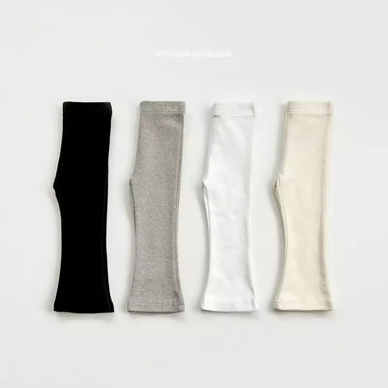 Whitesketchbook - Korean Children Fashion - #toddlerclothing - Bootscut Leggings
