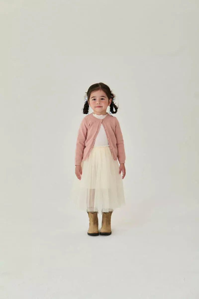 A-Market - Korean Children Fashion - #Kfashion4kids - Shine Mesh Skirt - 7