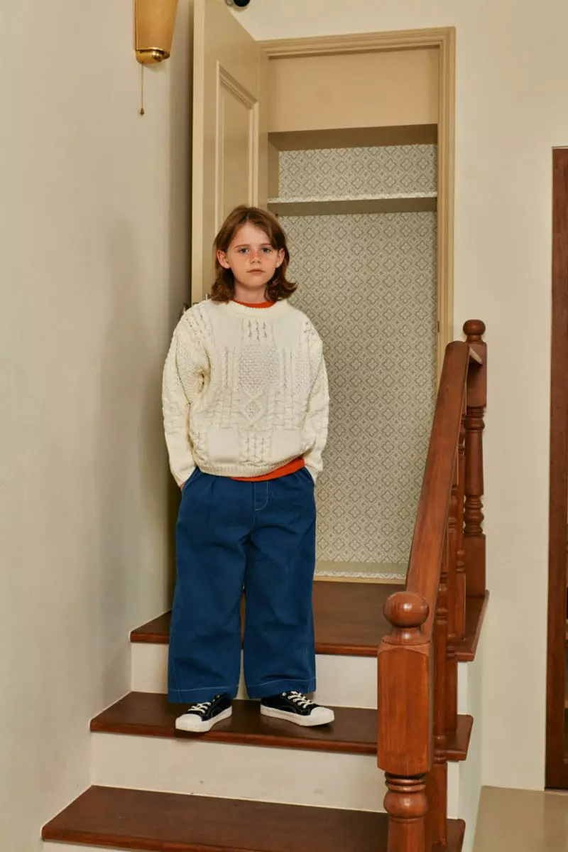 A-Market - Korean Children Fashion - #Kfashion4kids - Stitch Pants - 10
