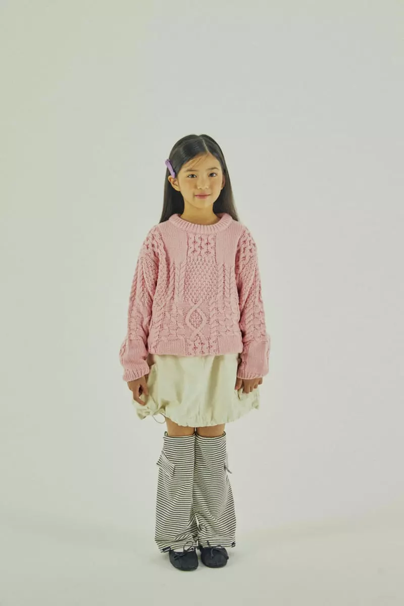 A-Market - Korean Children Fashion - #Kfashion4kids - Volume String Skirt - 3