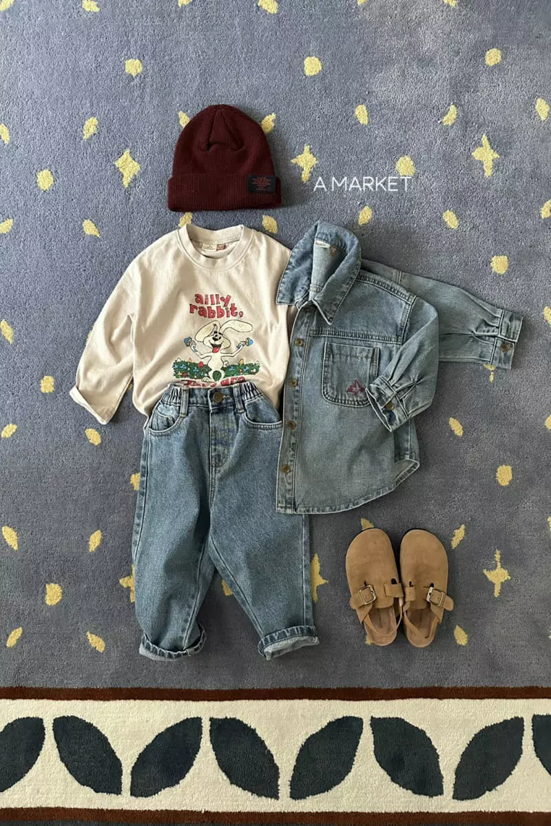A-Market - Korean Children Fashion - #Kfashion4kids - Denim Jacket - 11