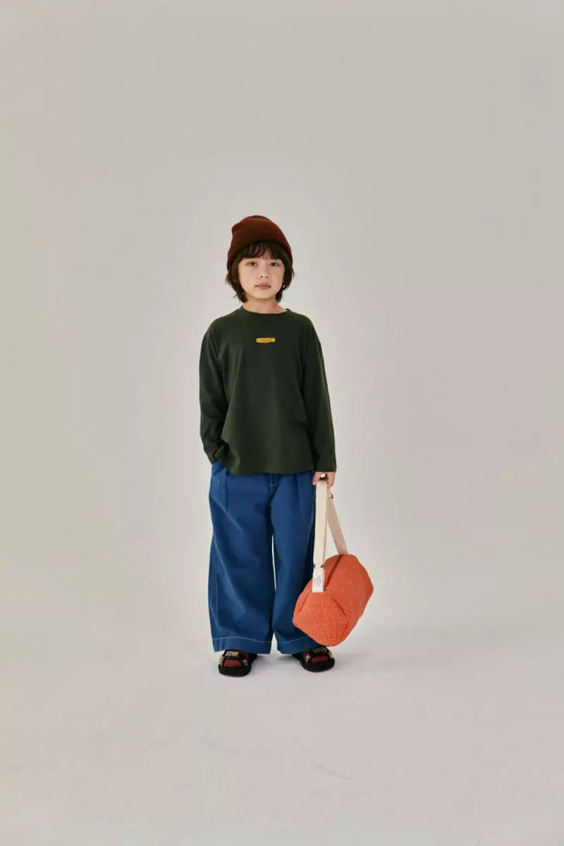 A-Market - Korean Children Fashion - #childofig - Stitch Pants - 2