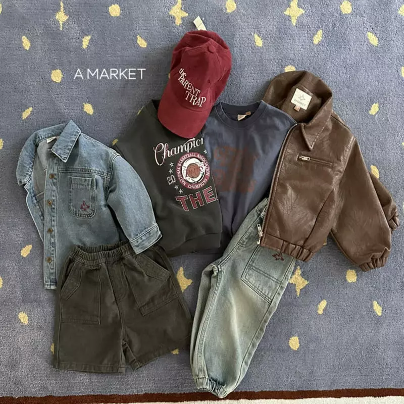 A-Market - Korean Children Fashion - #childofig - Leather Jacket - 8