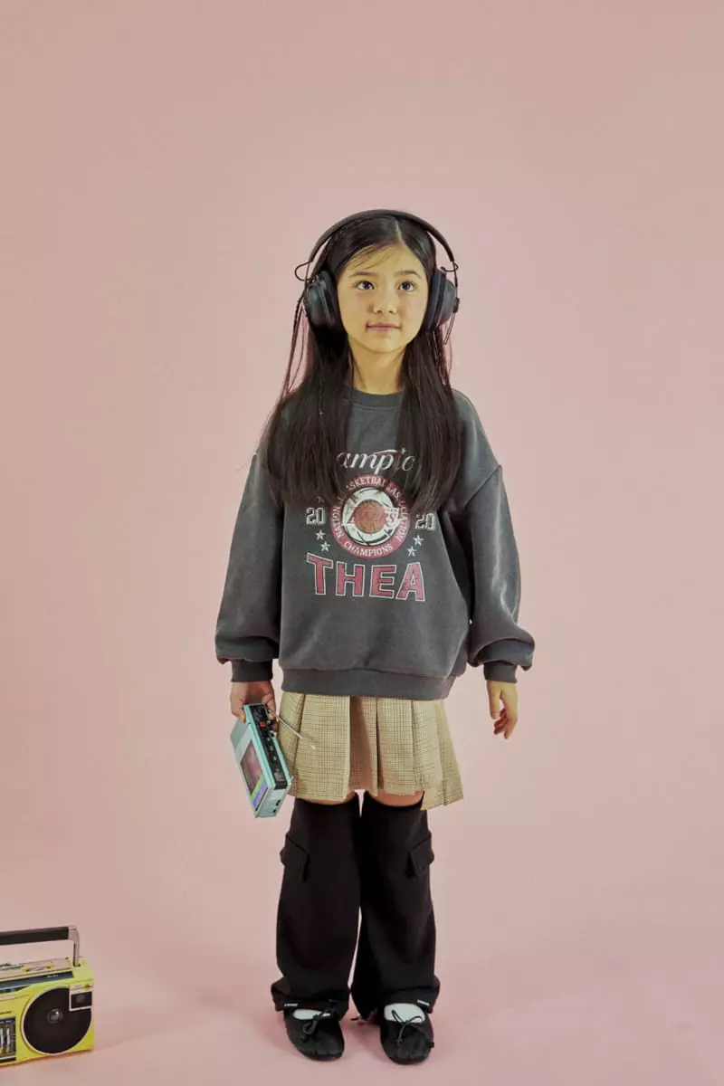 A-Market - Korean Children Fashion - #childofig - Check Unbal Skirt - 6