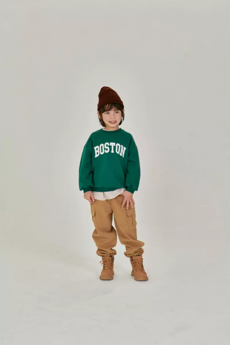 A-Market - Korean Children Fashion - #childofig - Boston Sweatshirt - 2
