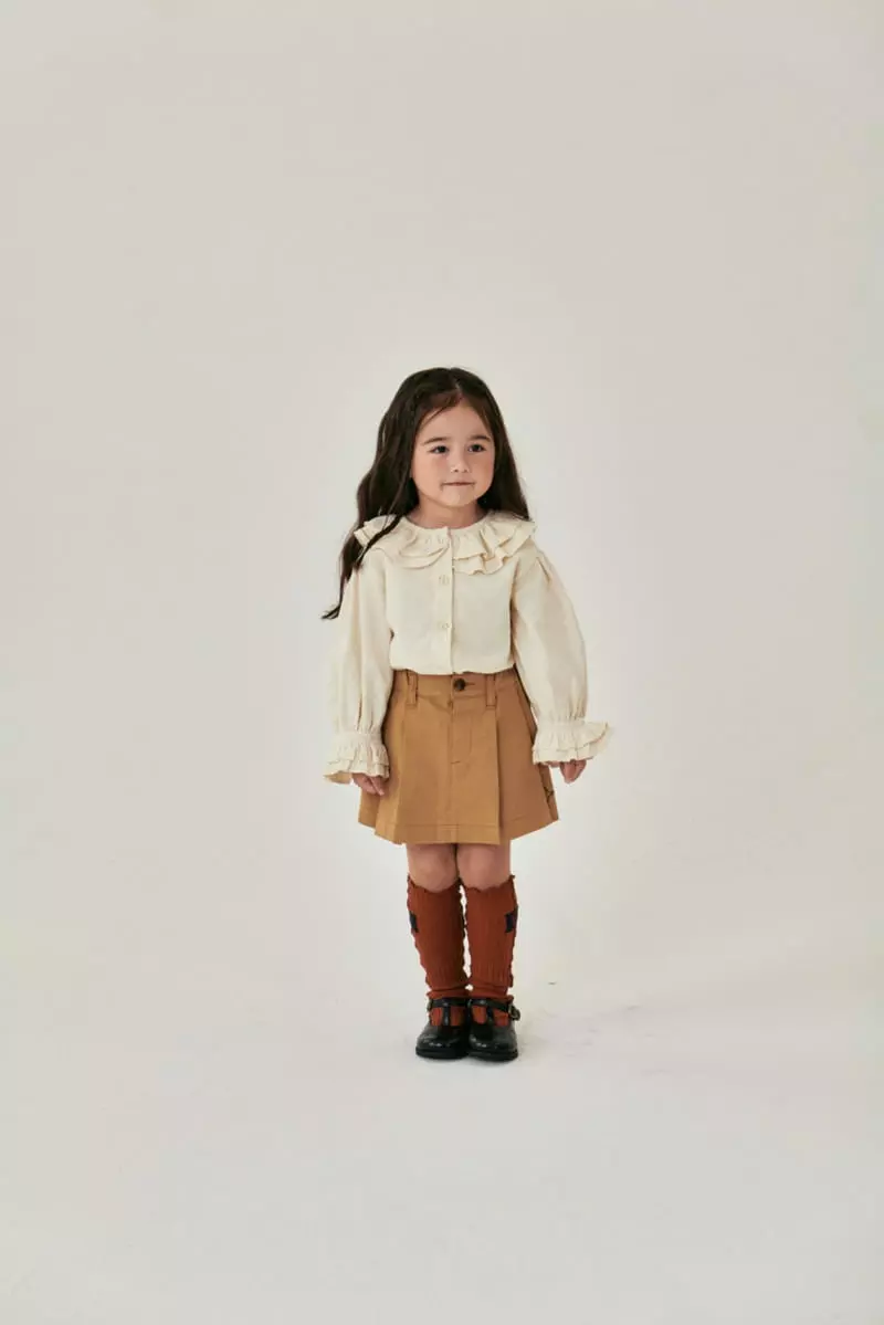 A-Market - Korean Children Fashion - #childofig - Collar Blouse - 4