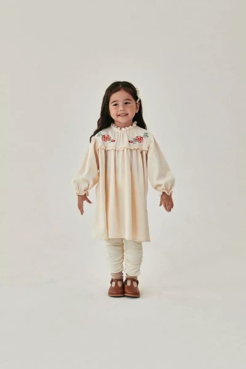 A-Market - Korean Children Fashion - #childofig - Rose One-piece