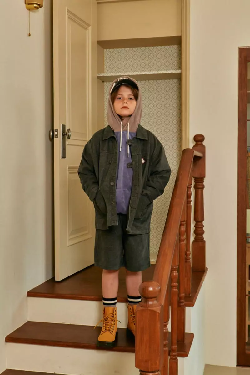 A-Market - Korean Children Fashion - #childofig - Cotton Jacket Set - 2